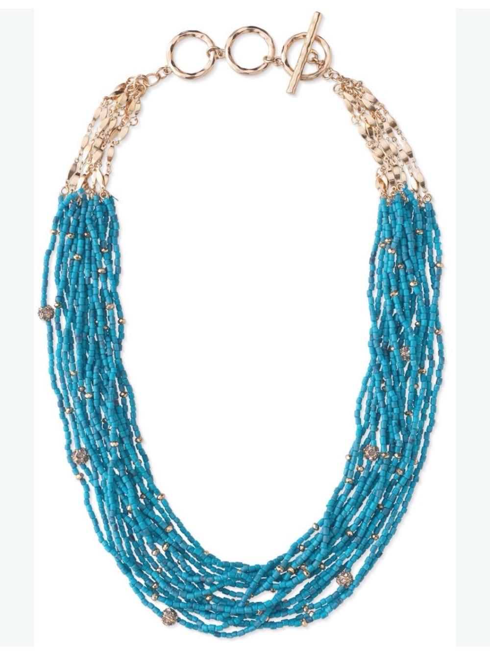 Stella & Dot calliah pave crystal necklace